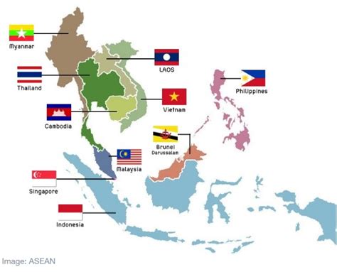 Member states of ASEAN .